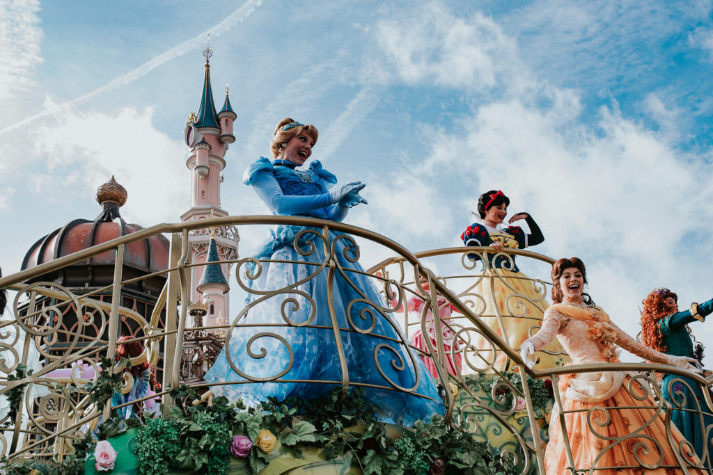 Disney princess show in Disneyland Paris