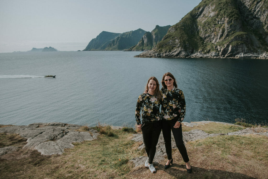 Wedding planners in Lofoten islands Norway arranging intimate wedding in Å