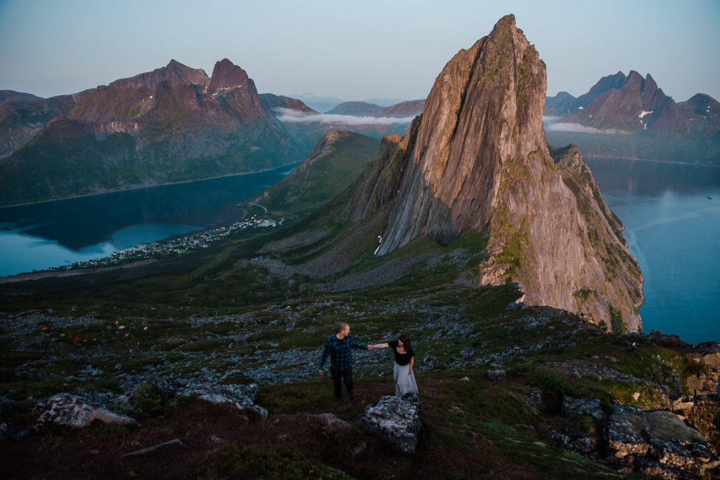Amazing couple session at Segla Norway elopement photographer TS Foto Design