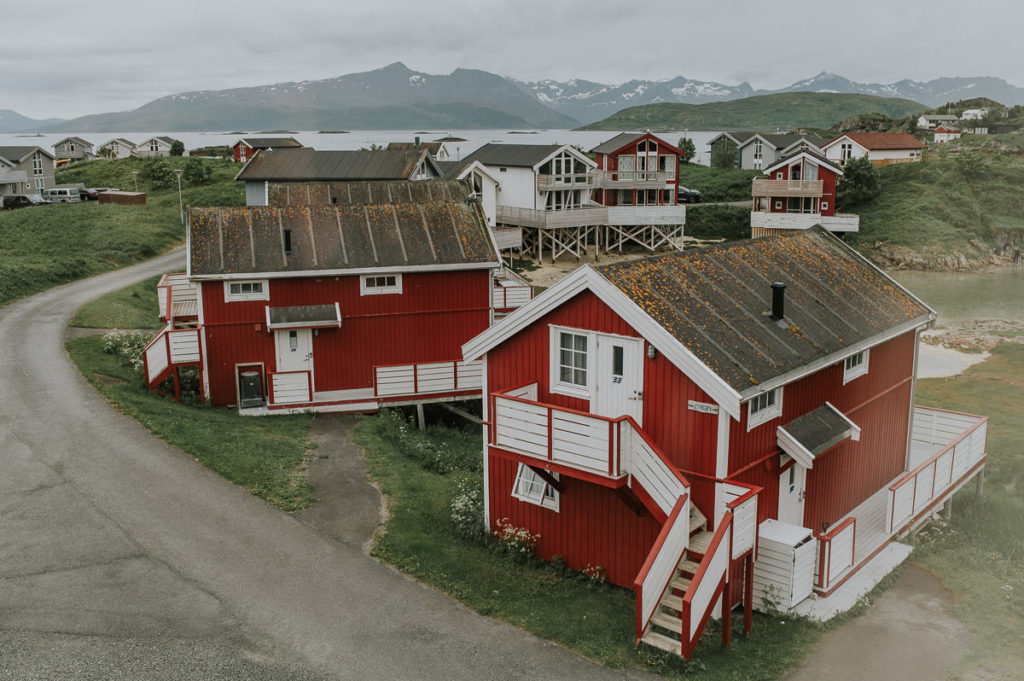 View from at hotel in Sommarøy near Tromsø