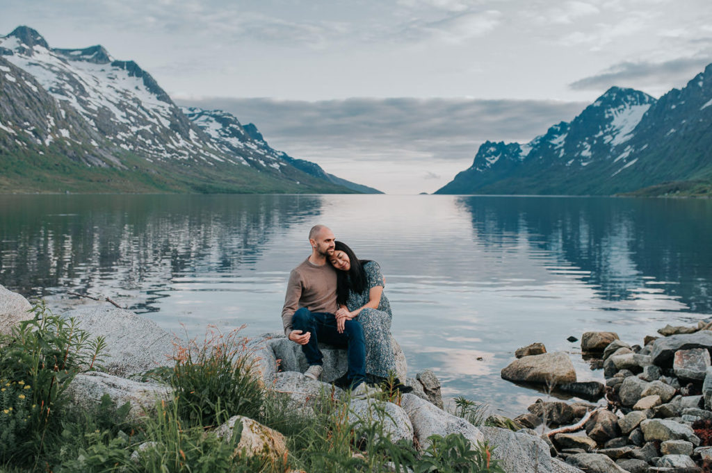 Stunning elopement locations near Tromsø Northern Norway