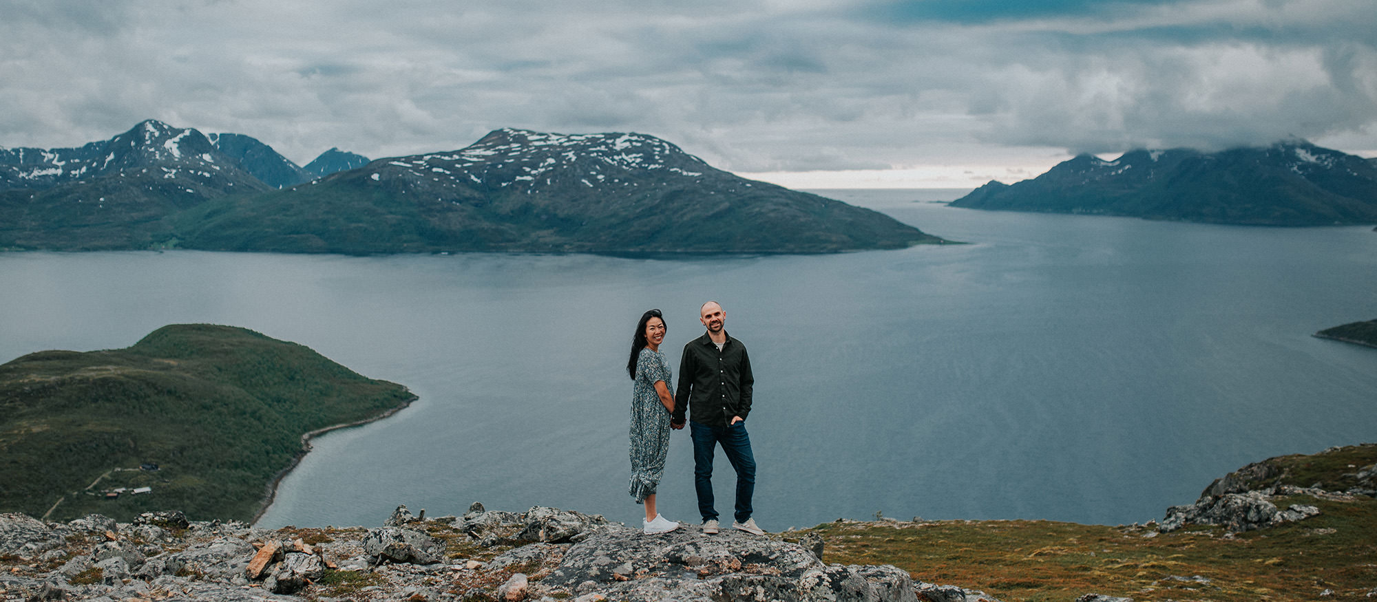 Engagement photo session in Tromsø