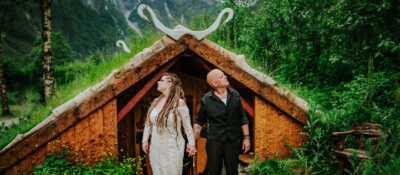 A viking elopement in Norway - Gudvangen viking wedding by photographer TS Foto Design